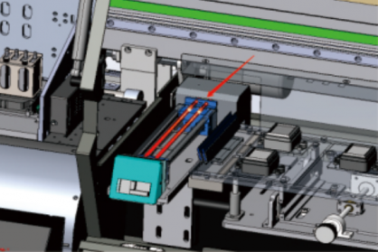 ALLWIN Patented Technology Nozzle Laser Detection Detection and Compensation